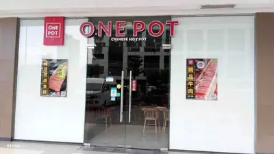 a one pot sandwich shop with a sign on the door at The SPLENDOR Comfortable living by Awsom Phil in Manila