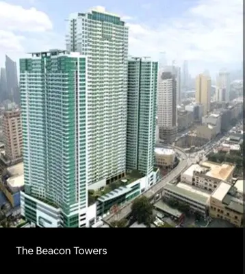a view of a city with tall buildings at My Quiet Place at The Beacon - Makati City in Manila