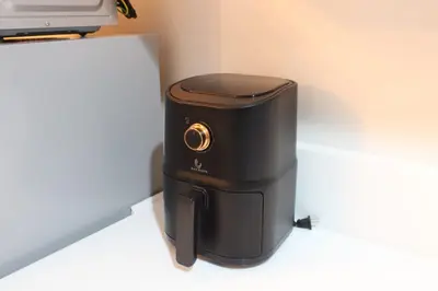 a black cpu sitting on top of a table at AIR Luxury Makati CBD with balcony in Manila