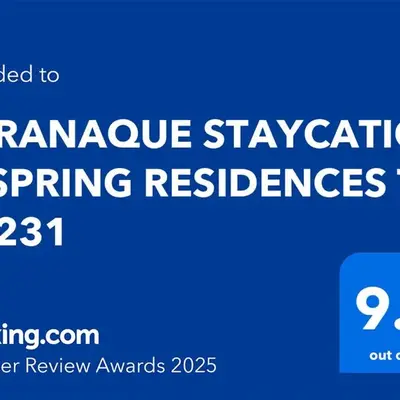 PARANAQUE STAYCATION at SPRING RESIDENCES T3 U1231