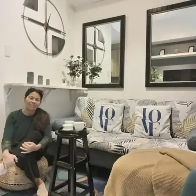 Cozy New 1BR Fame Residences Condo with Balcony