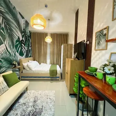 Samuel staycation in Smdc Green2 one studio unit