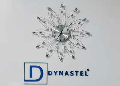 a chandelier on a wall with the word dynamited at Philippine International Convention Center 676 DYNASTEL SHORE in Manila