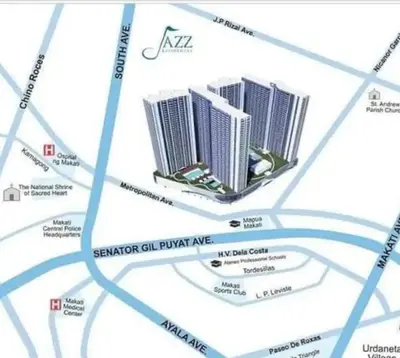 Gallery image of Greenwoods Suites at Jazz Residences Makati in Manila
