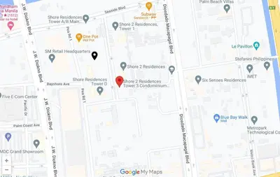 a map of the city of saranoogaanoogaanoogaanoogaanoogaanoogaanoogaanooga zoo at Scandi-Style & Organic condo Shore 3 MOA in Manila