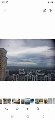 a view of a city from the top of a building at Grand Canal Penthouse! in Manila