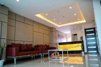 a living room with a couch and a table at Hotel Sogo General Trias in General Trias