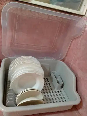 a plastic container with a toilet inside of it at San Isidro Cabuyao TRANSIENT in Banlik