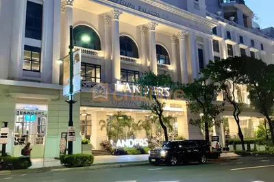 a car parked in front of a building at Exclusive BGC Condo at Uptown Area #upt136d in Manila
