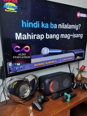 a computer monitor sitting on top of a table at Shore 3 tower 2 mall of Asia in Manila