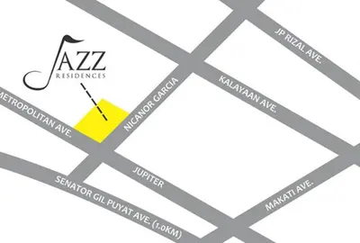 an image of a fence with the akz logo at Cozy Makati Condo Getaway with balcony in Manila