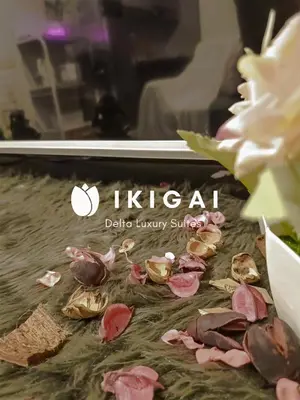 a picture of some shells on a table at Ikigai Delta Makati Condo Luxury Sunset View in Manila