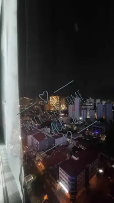 a view of a city at night with lights at Macks Awesome Place 22 Fast Wifi Premium Netflix in Manila