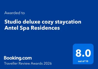 a screenshot of the studio deliveyayviation annual spa releases at Studio deluxe cozy staycation Antel Spa Residences in Manila