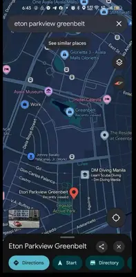 a map of the city of parry proposal at Newly Renovated 2-Storey Loft at Greenbelt 1 in Manila