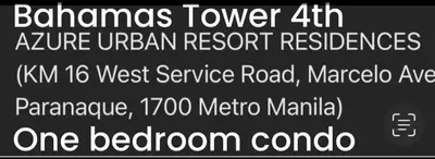 a group of words on a black wall withermottermottermott at Azure Urban Residences Bahamas & One bedroom in Manila