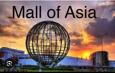 a sign that reads mall of asia with a bird cage at Joie Selene in Manila