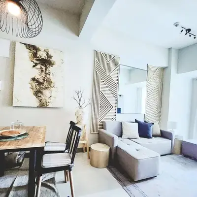 LuxeStaysMnl Cozy Japandi Netflx Pool 400mbps