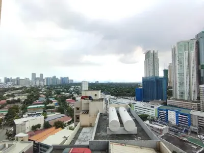 a view of the city from the roof of a building at Delet CITADEL in Manila