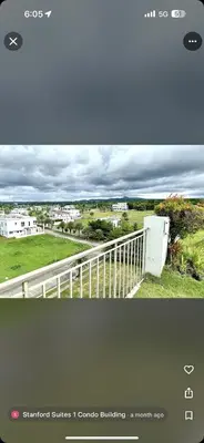 a screenshot of a picture of a balcony of a house at Stanford Suites 1 in Silang