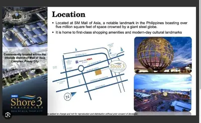 a collage of pictures of a hot air balloon at Unistay SHORE 3 Poolview w Balcony in Manila