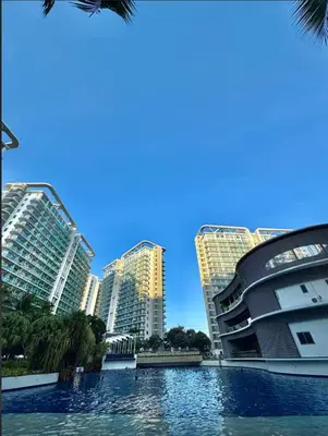 a view of a city with tall buildings at Celestial Sphere Staycation at Azure Urban Resort Residences in Manila