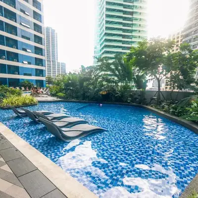 Chic Romantic Getaway Makati Studio One BR Two BR Swim Gym 300 MB