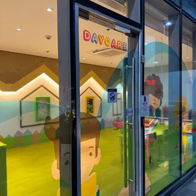 a display window of a play area in a store at Elegant 1BR with Great View, Panoramic Pool Near Ortigas CBD - 24 in Manila