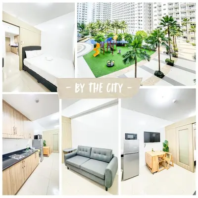 a collage of photos of a apartment at Manila Daze in Manila