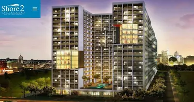 an architectural rendering of a tall building at Yuttari in Manila
