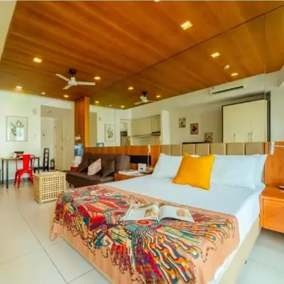 Cozi Makati Executive Studio balcony