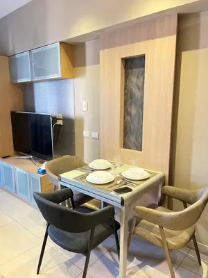 a dining room with a table and chairs at Casa Orana in Manila