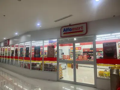 a store with an air mart sign in a store at 1BR Condotel Ridgewood Towers Near Airport #RW04-1 in Manila