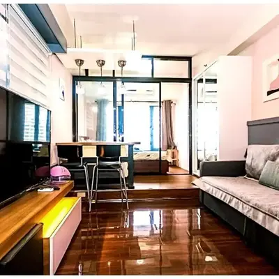 City Best Designer 1BR Makati Fast internet Gym Swim Park 2050
