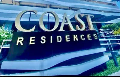 a sign for a class evidencesearch at SMDC Coast Residences Levi & Moon in Manila