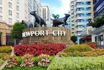 a statue of three sheep with the words support city at Kyendenz Condotel-Across Naia T3 Pool View with Wifi in Manila