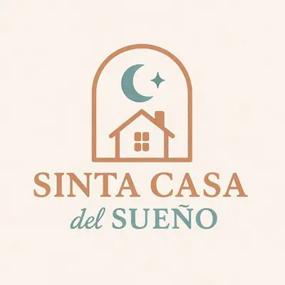 a house under a dome with a moon and star logo at Sinta Casa del Sueno MOA Stay with Pool and Wi-fi in Manila