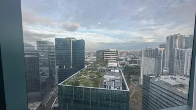 a view of a city from the top of a building at One Uptown Residence, BGC - Standard 2 Bedroom Unit in Manila