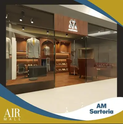 a display window of an sartori store with furniture at Cozy Escape by Dave 4265 in Manila