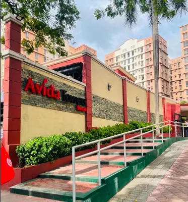 aania store with stairs in front of a building at A Secret Space in Sucat Parañaque in Manila
