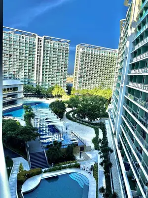 a view of a resort with two large buildings at Casa de Leon - Azure Urban Resort in Manila