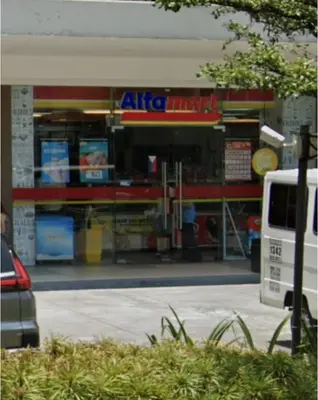 an airmitemite store with a car parked in front of it at Urban Haven at Shore Residences Near MOA in Manila