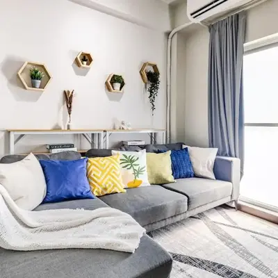 Cozy Garden View near Airport WFH Netflix Stay