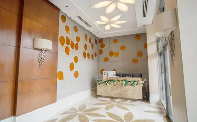 a room with a basketball hoop on the wall at Eton Baypark Manila Bay in Manila