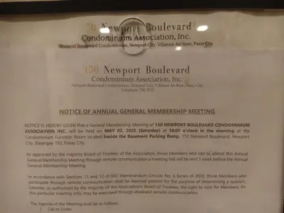 a letter from the newport ballard documentation association lists at NAIA TERMINAL 3 Condo Rentals in Manila