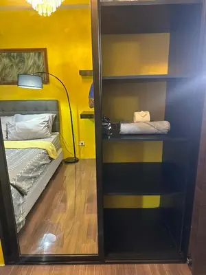 a room with a bunk bed in a room at Sunbeam - Air Residence 42nd floor in Manila