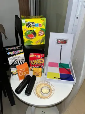 a table topped with boxes of food and snacks at CozyCorner By R&K in Manila