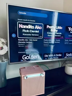 a wii box sitting in front of a television at Pahinga Luxury Stays in Manila