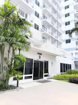 a view of the front of a building at Shell Residences MOA by Seph in Manila
