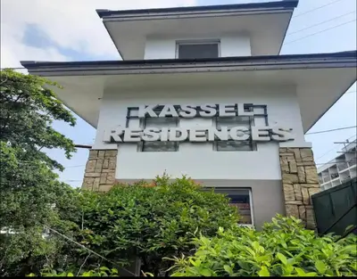 a sign on the side of a building at Condo Stay at Paranaque with Unlimited WIFI v3 in Manila